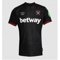 Camiseta West Ham United Lucas Paqueta #10 Visitante Equipación 2024-25 manga corta